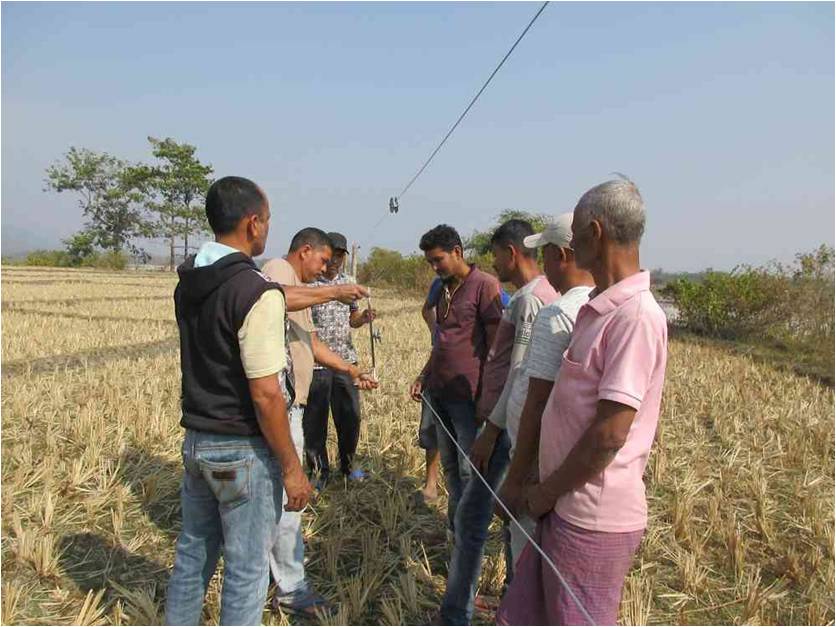 Solar-powered electric fencing by Aaranyak - helping humans and elephants to co-exist!